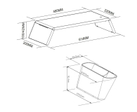 Spacetronik Podstawka pod monitor SPP-104B z Indukcją USB UV - 1153987 - zdjęcie 13